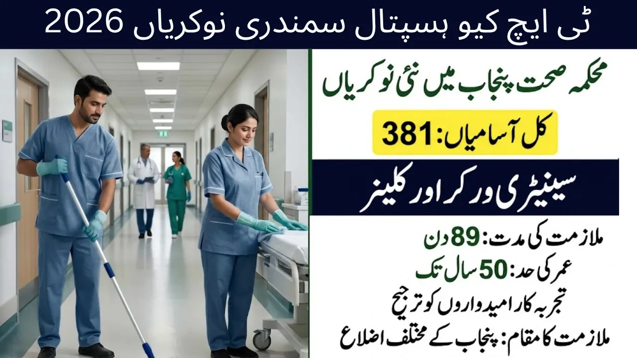 THQ Hospital Samundri Jobs 2026
